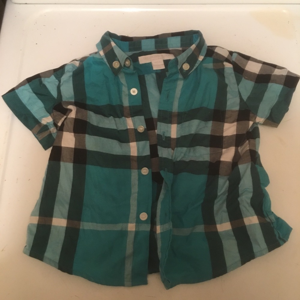 Authentic Burberry shirt 12 months